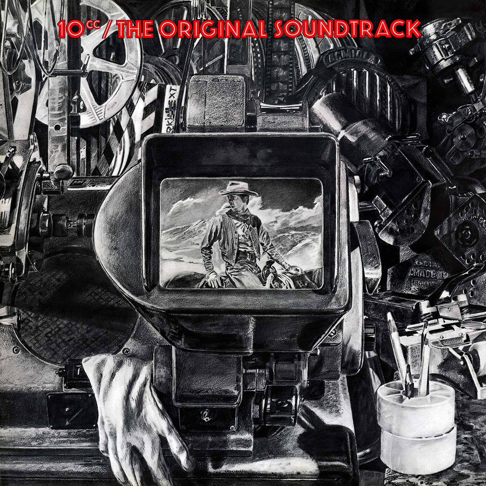 10cc - The Original Soundtrack album cover, 70s art rock and soft rock reissue, UK vinyl pressing with "I'm Not In Love"