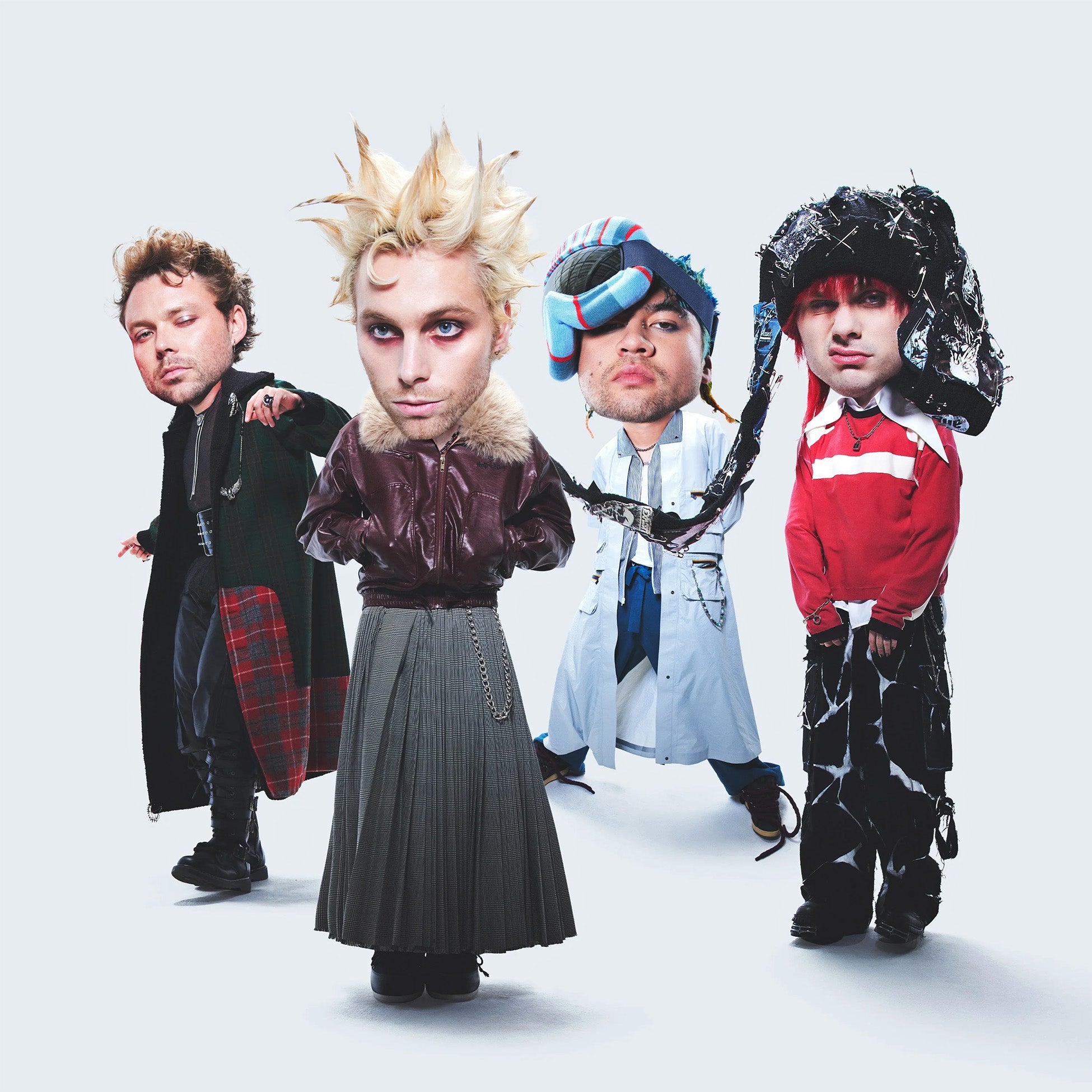 5 Seconds of Summer - Everyone's A Star! album cover, hot pink glitter vinyl LP, gatefold jacket edition -- available at ToucanRecords.com