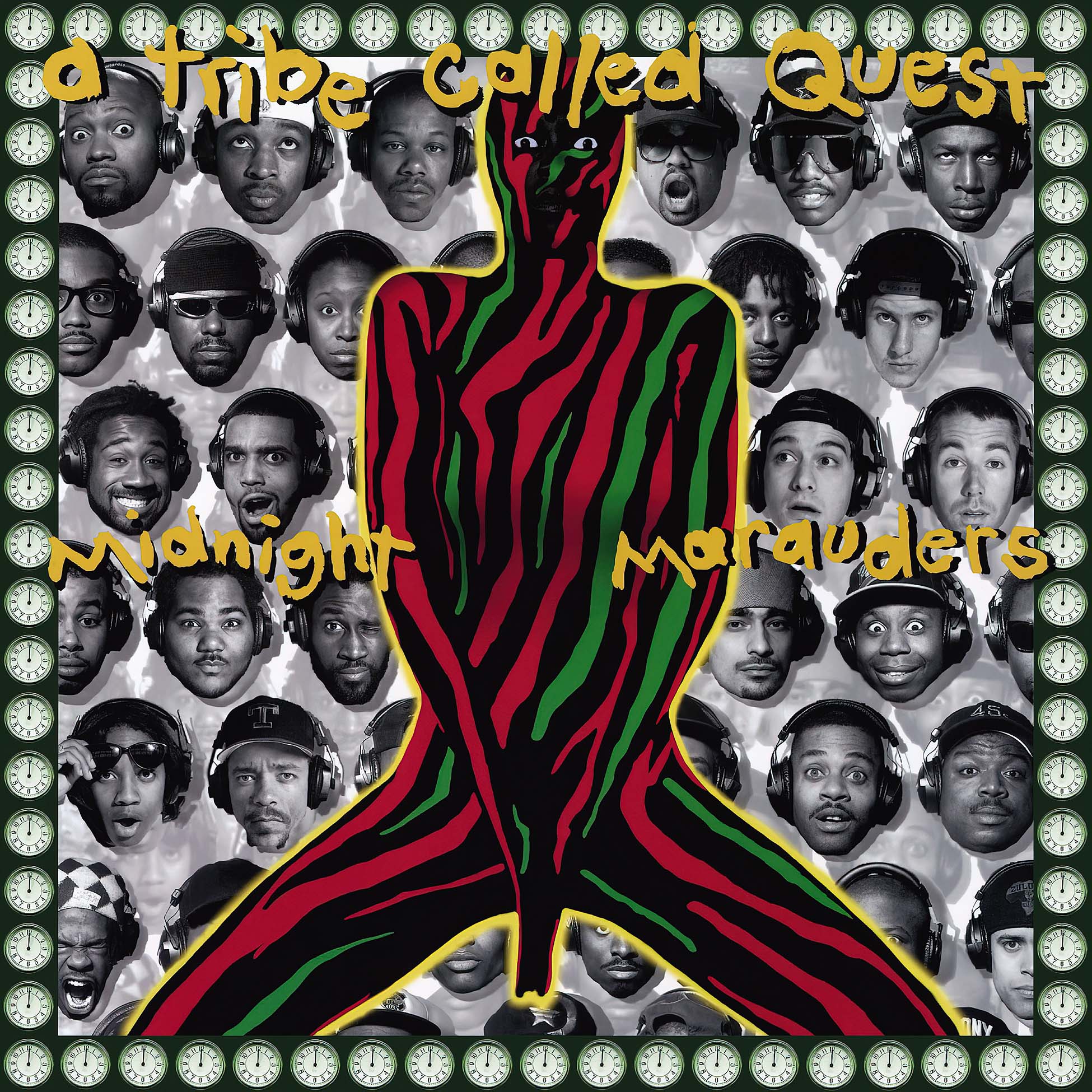 A Tribe Called Quest, Midnight Marauders, cover, album, vinyl