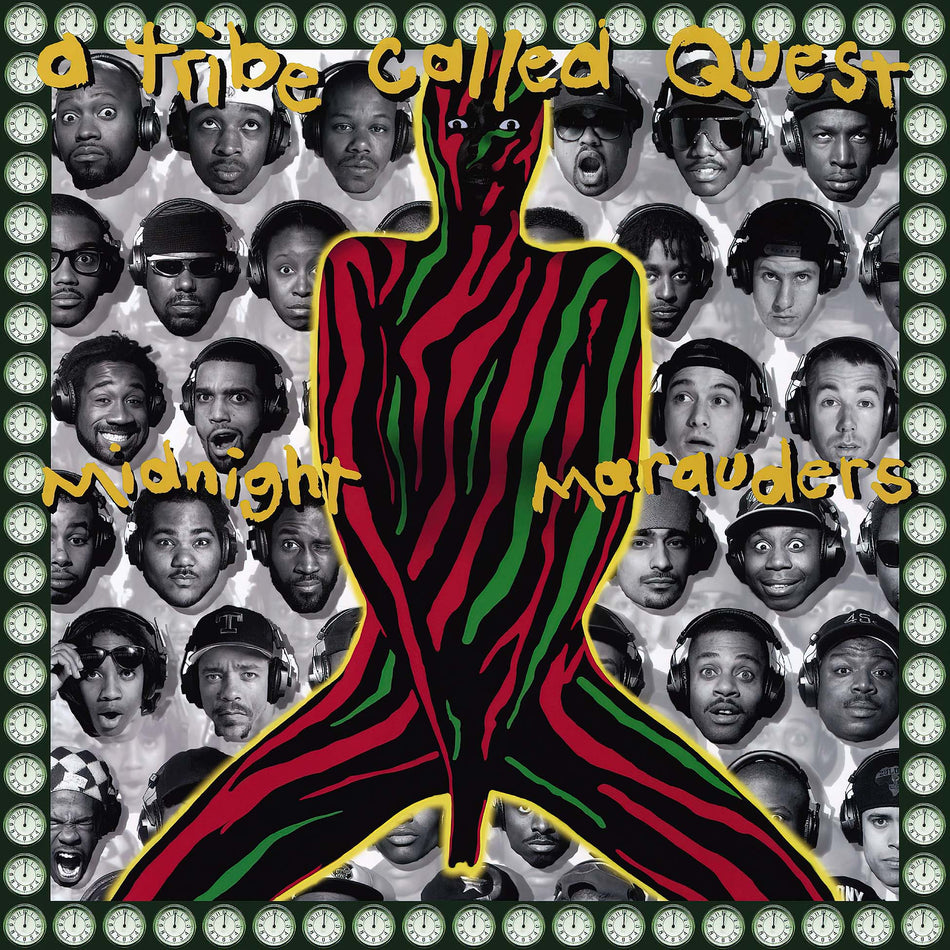 A Tribe Called Quest, Midnight Marauders, cover, album, vinyl