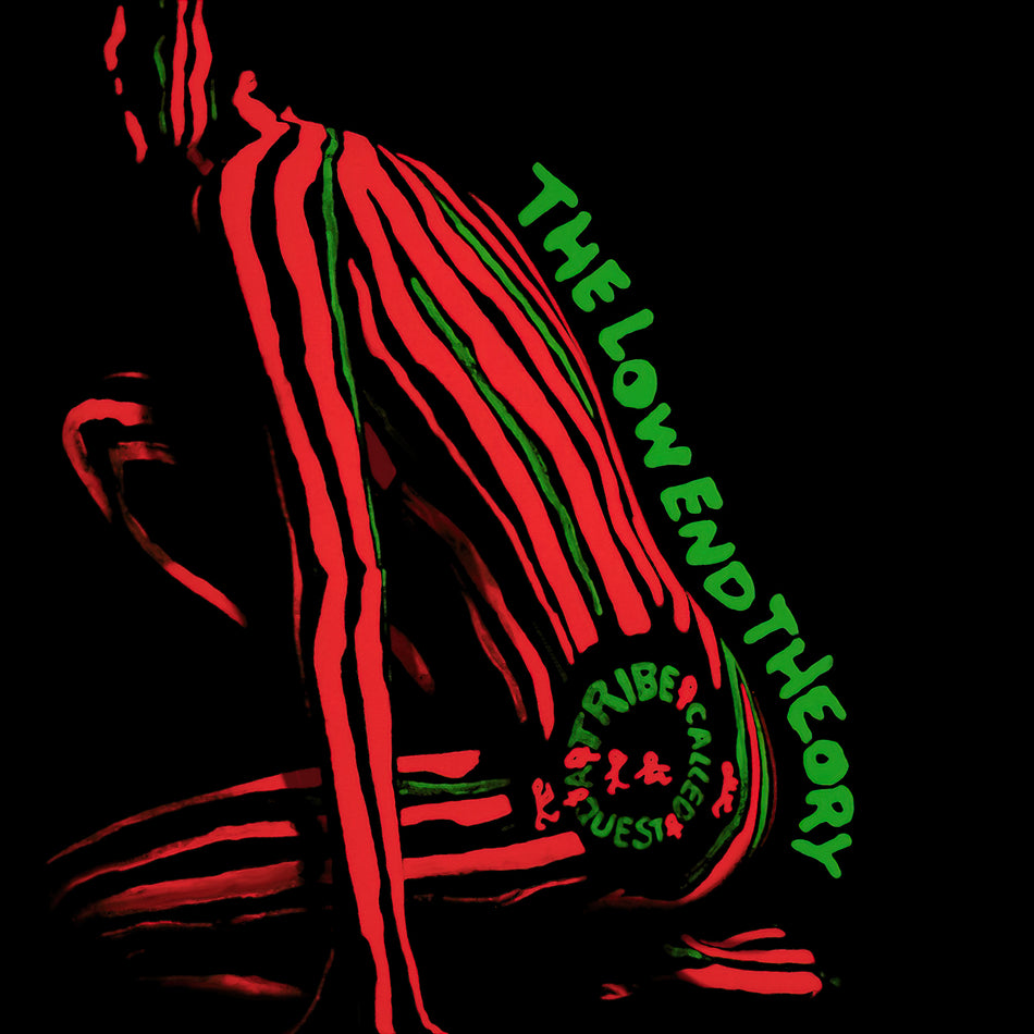 A Tribe Called Quest - Low End Theory album cover, 2-LP black vinyl, hip-hop masterpiece at ToucanRecords.com