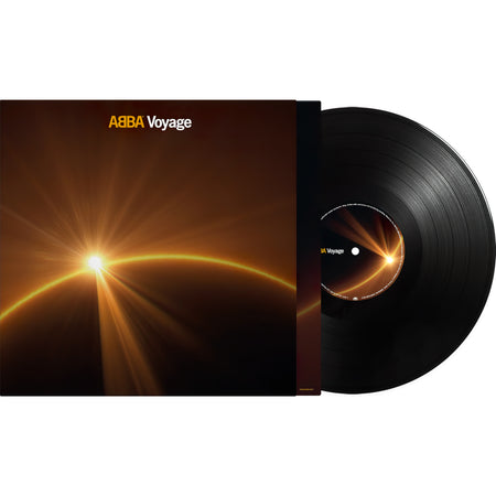 ABBA, Voyage, Black Vinyl, cover, album, album art, vinyl, packshot