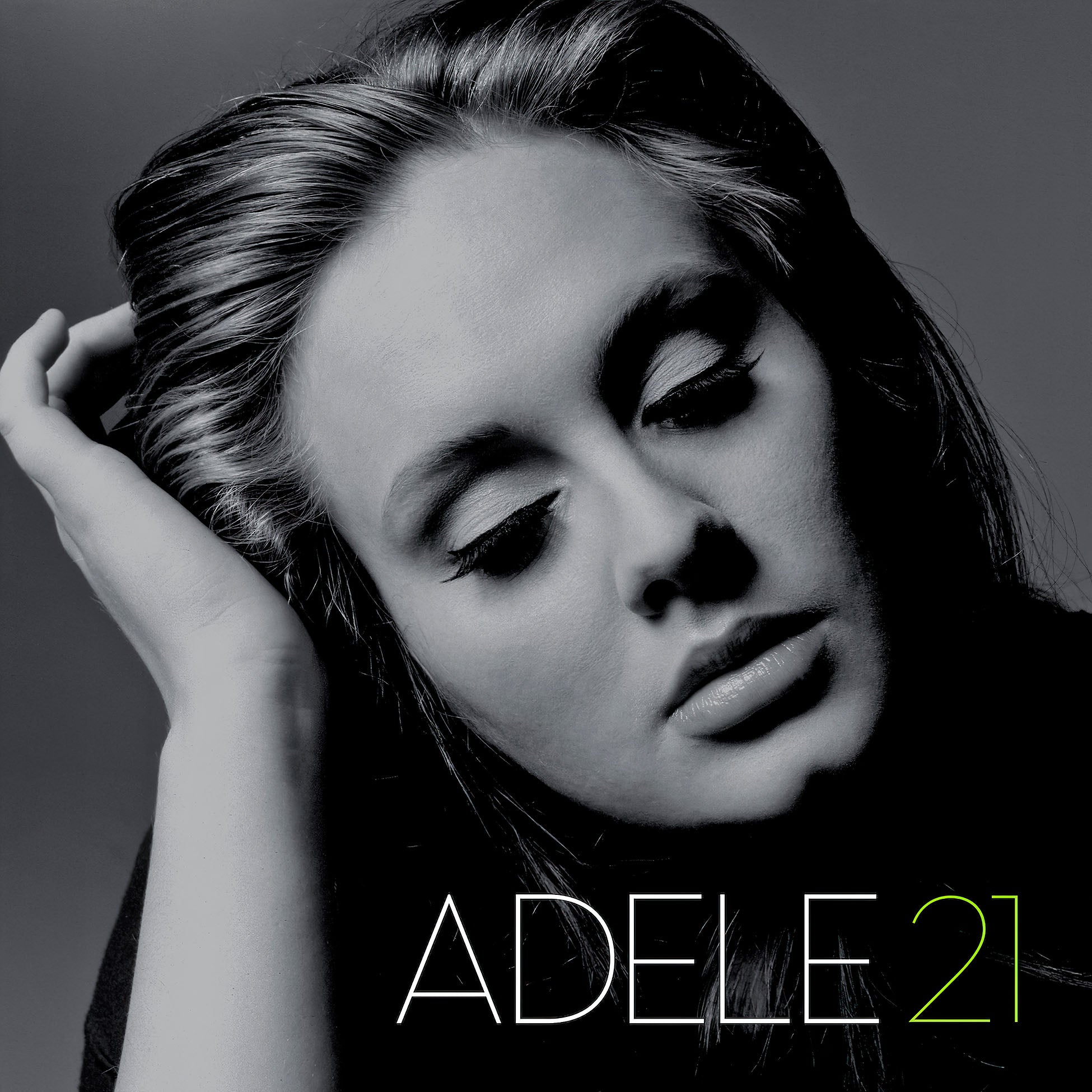 Adele - 21 album cover, standard black vinyl LP, Billboard Top 200 greatest album with "Rumour Has It" & "Rolling In The Deep"