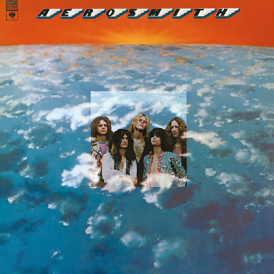Aerosmith - Aerosmith debut album cover, 180g black vinyl reissue, original 1970s artwork & available at ToucanRecords.com. Features the classic rock anthem, "Dream On"