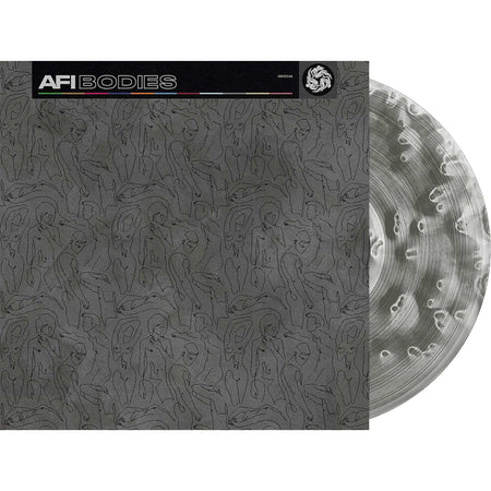 AFI, Bodies, Ghostly Vinyl, cover, album, vinyl, gray vinyl, packshot
