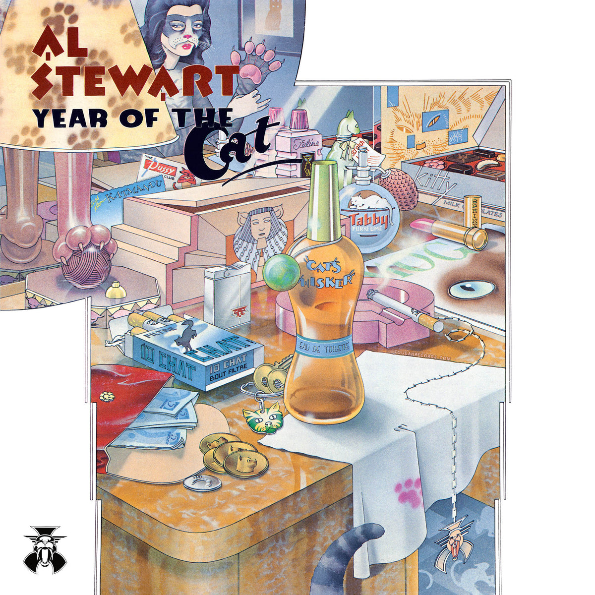 Al Stewart Year Of The Cat indie exclusive 180g vinyl LP album cover for the limited Rhino Reserve gatefold edition