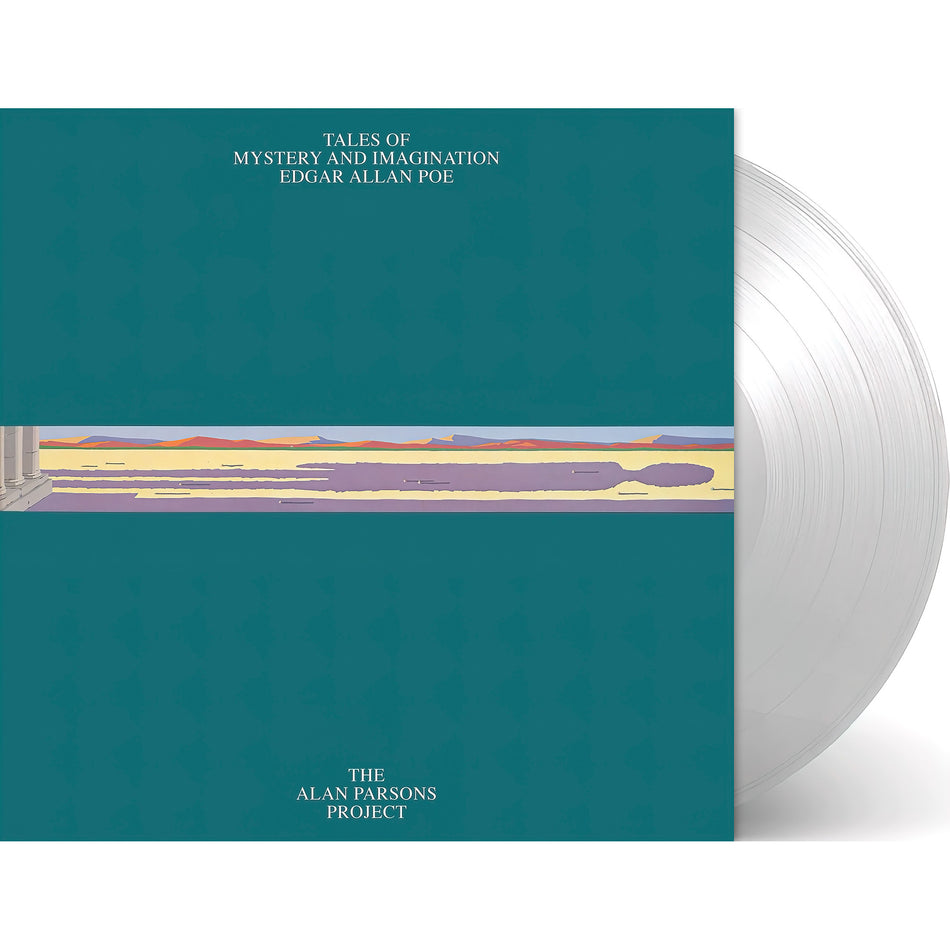 alan parsons, alan parsons project, tales of mystery and imagination edgar allan poe, packshot, tales of mystery, edgar allan poe, album cover, clear vinyl, cooking with vinyl, cover, vinyl, cover art,