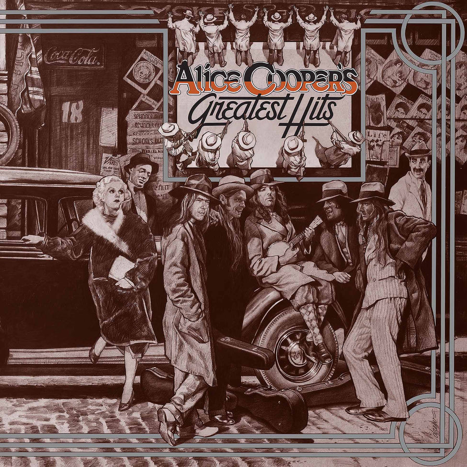 Alice Cooper, Greatest Hits, cover, album, vinyl, no more mr nice guy, school's out, i'm eighteen,
