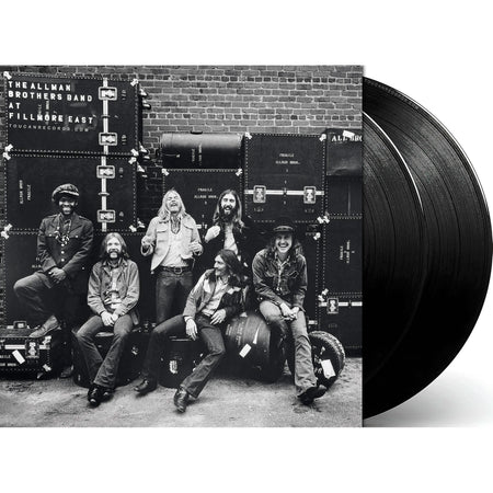 The Allman Brothers Band At Fillmore East packshot for the 2LP vinyl LP featuring "Statesboro Blues" live in-concert. Available at ToucanRecords.com