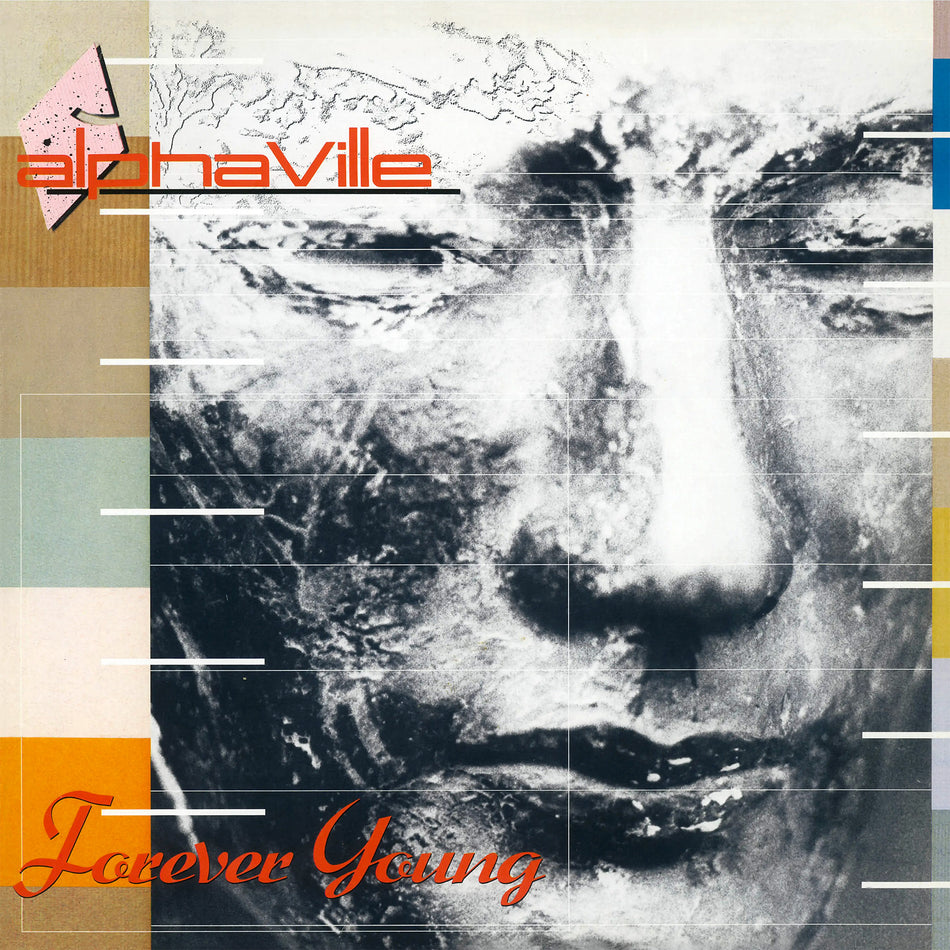 Alphaville - Forever Young album cover, 180g import black vinyl, 1980s synth-pop classic - ToucanRecords.com