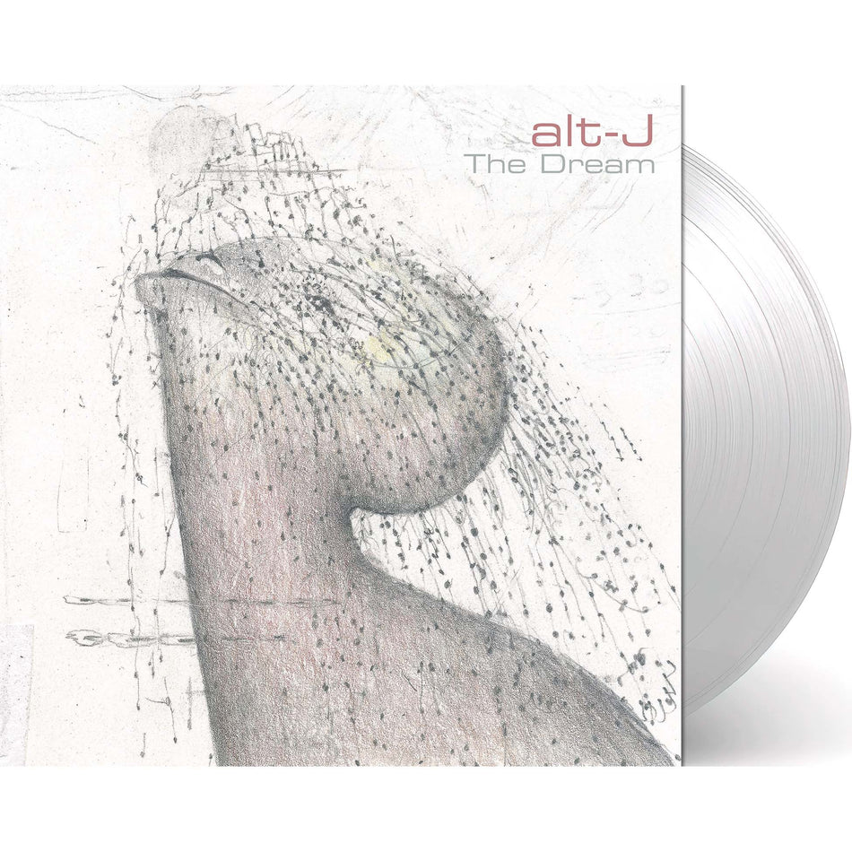 Alt-J - The Dream packshot, milky clear vinyl pressing, limited indie edition alternative rock — presented by ToucanRecords.com