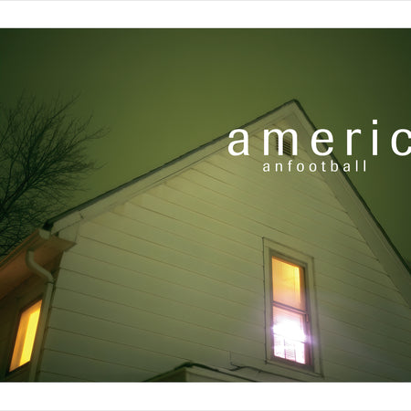 American Football - American Football album cover, blue smoke vinyl pressing, 1999 Midwest emo debut
