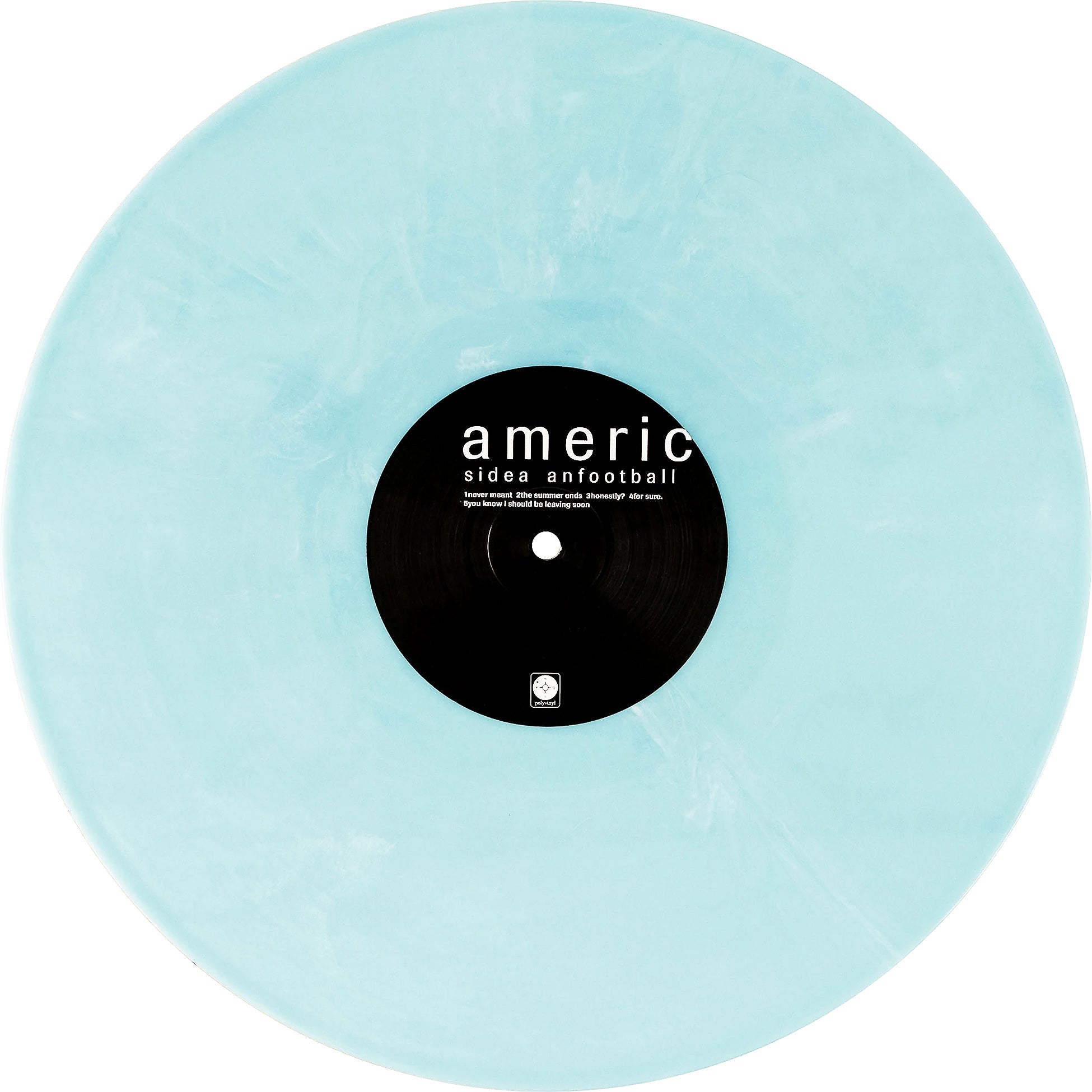 American Football - American Football vinyl disc, limited edition blue smoke pressing, 1999 cult classic emo album