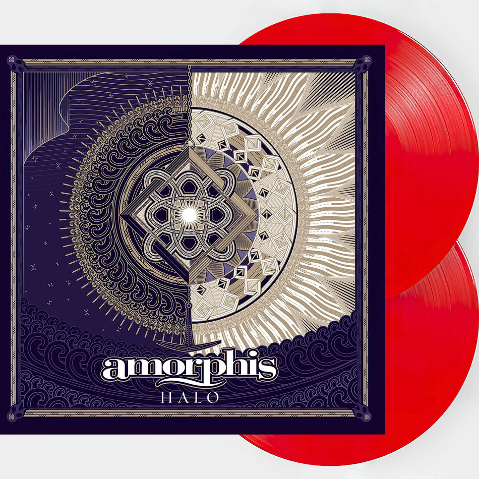 Amorphis, Halo, Indie Exclusive, 2 LP, Red Vinyl, colored vinyl, cover, album, vinyl, packshot