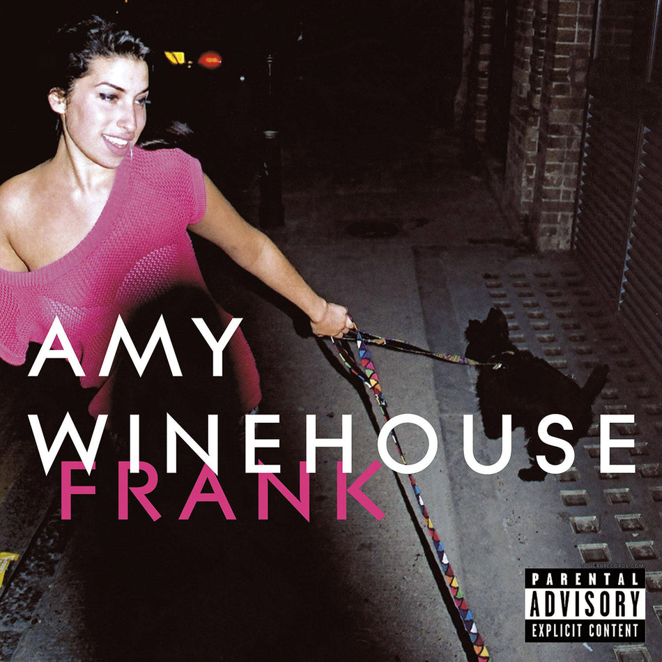 Amy Winehouse Frank album cover for 2LP 180g black vinyl gatefold edition with printed inner sleeve at ToucanRecords.com