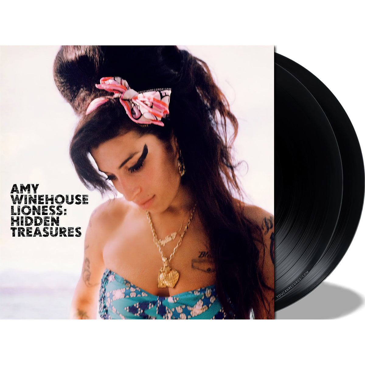 Amy Winehouse Lioness: Hidden Treasures vinyl packshot available at ToucanRecords.com.