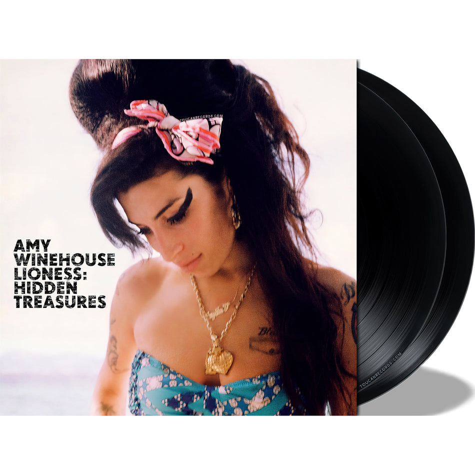 Amy Winehouse Lioness: Hidden Treasures vinyl packshot available at ToucanRecords.com.