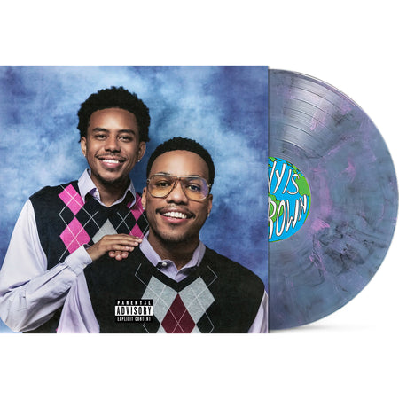 Anderson .Paak and Cordae - Heavy Is The Crown vinyl LP packshot featuring the indie exclusive Clandestine marble variant at ToucanRecords.com.