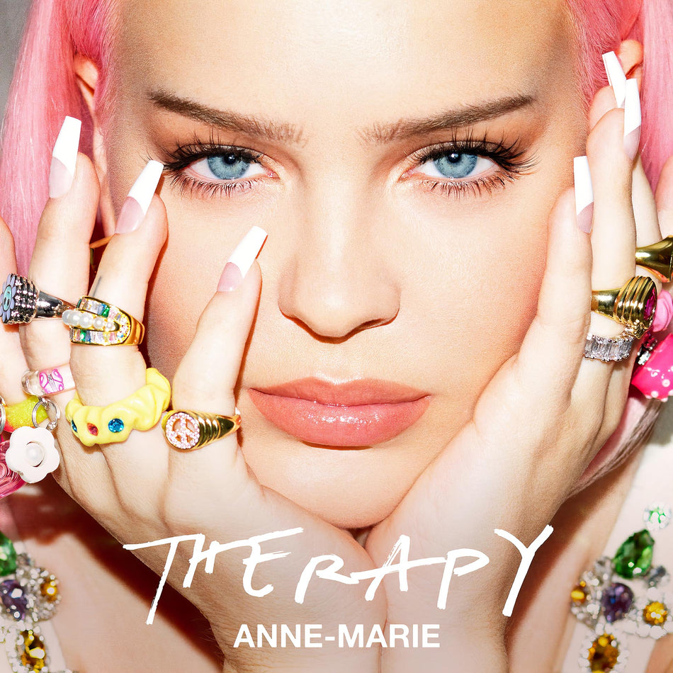 Anne-Marie, Therapy, Indie Exclusive, Orange Vinyl, Colored Vinyl, cover, album, vinyl, 