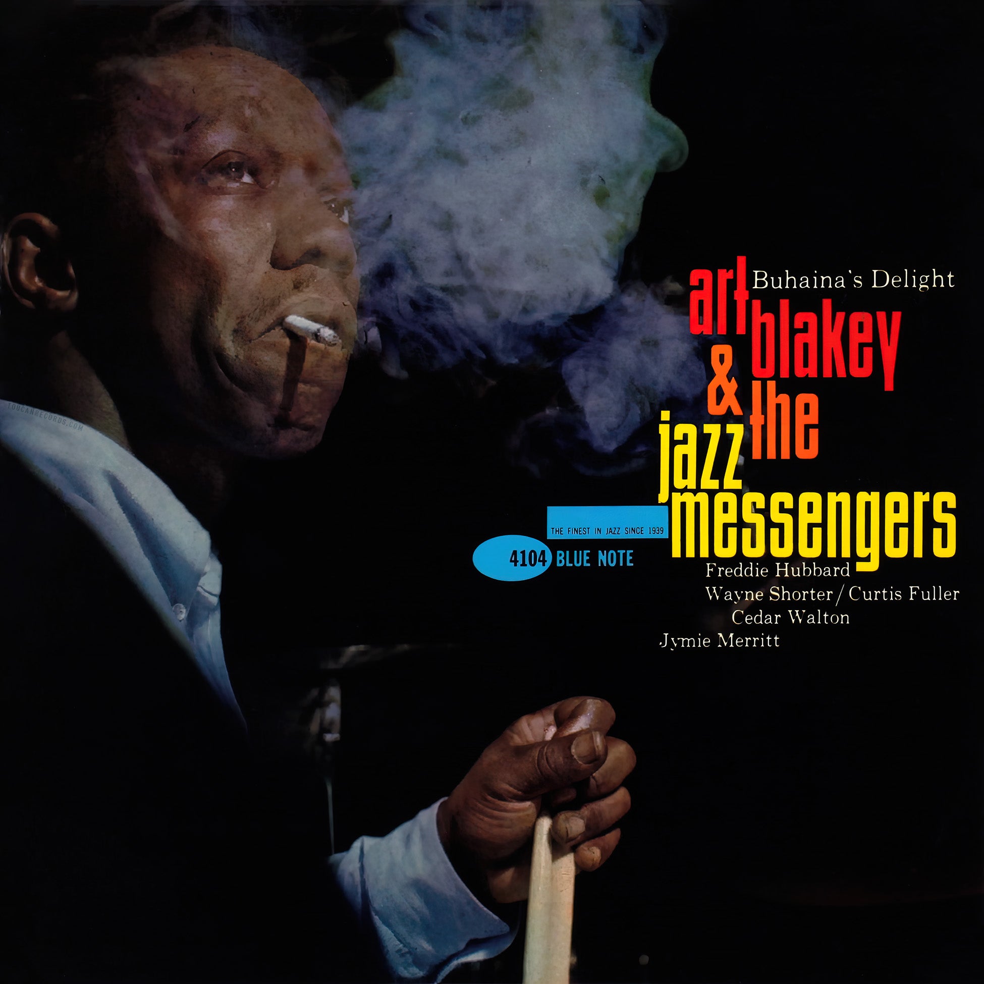 Art Blakey Buhaina's Delight album cover art Blue Note 80 180g vinyl LP available at ToucanRecords.com