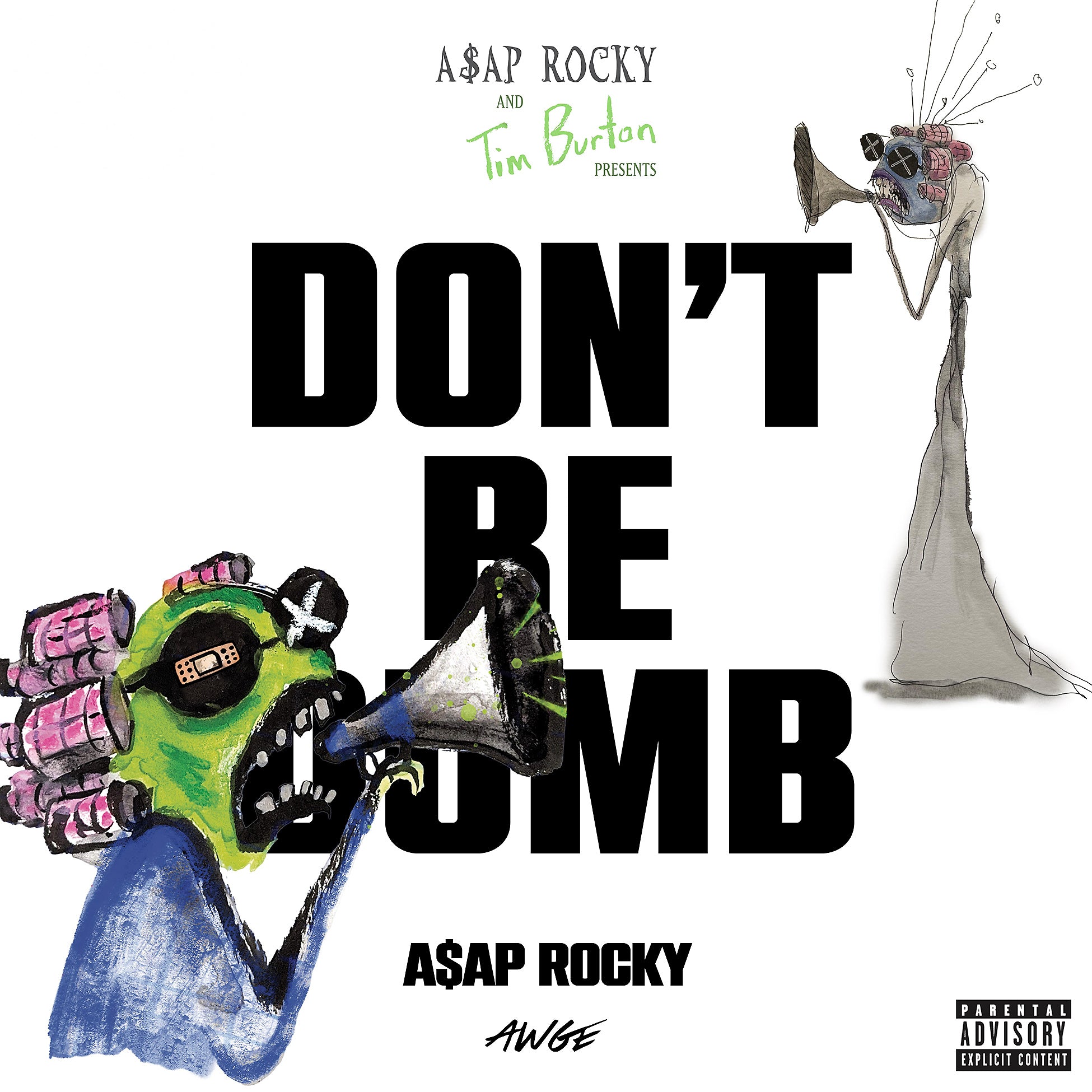 ASAP Rocky - Don't Be Dumb [1 Black & 1 White Vinyl LP] – Toucan