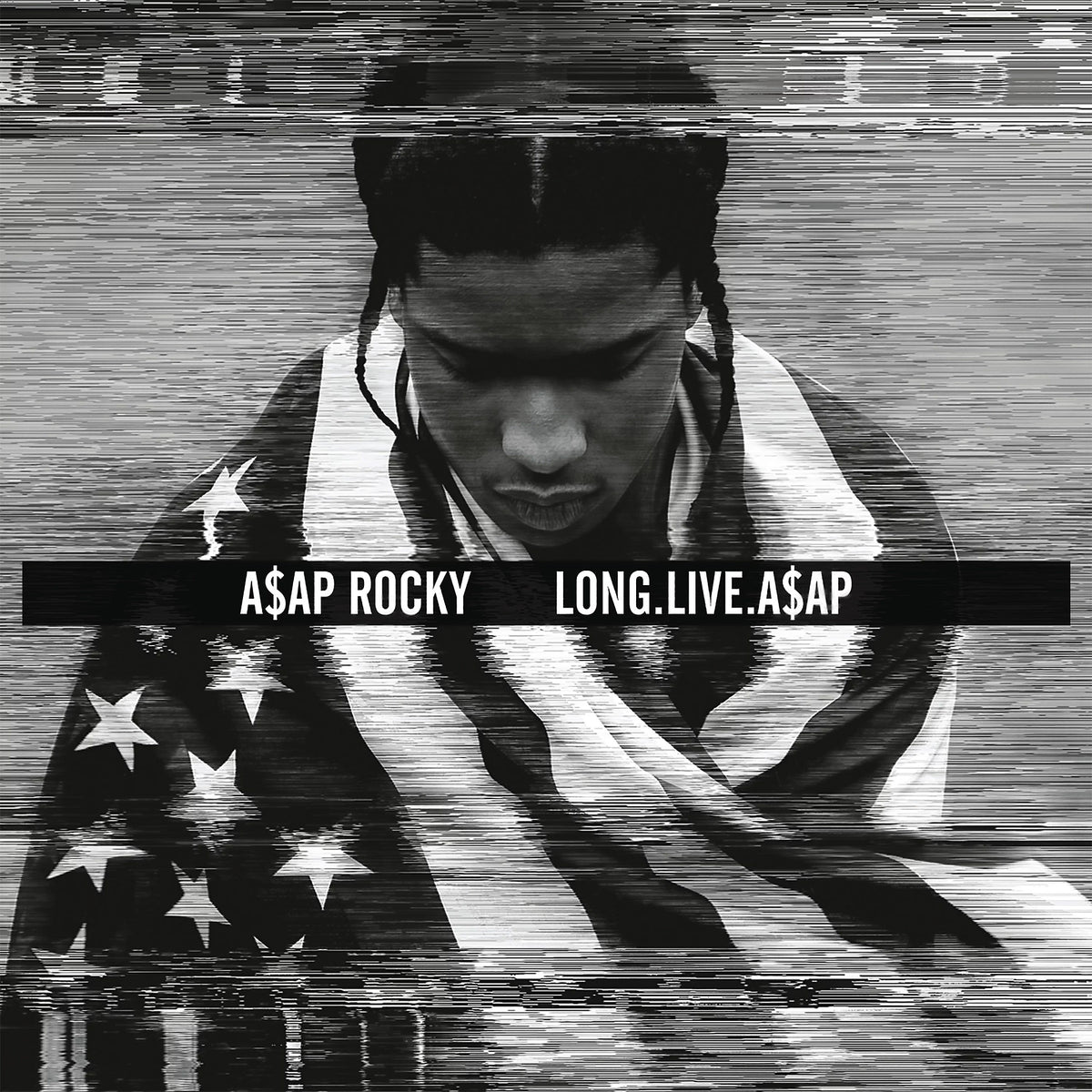 ASAP Rocky Long.Live.ASAP album cover, yellow-orange deluxe 2LP vinyl, a hip-hop classic