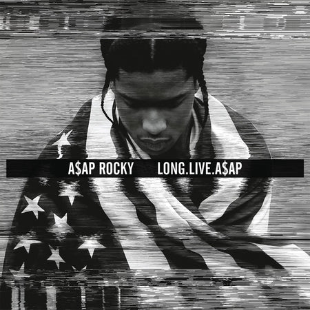 ASAP Rocky Long.Live.ASAP album cover, yellow-orange deluxe 2LP vinyl, a hip-hop classic