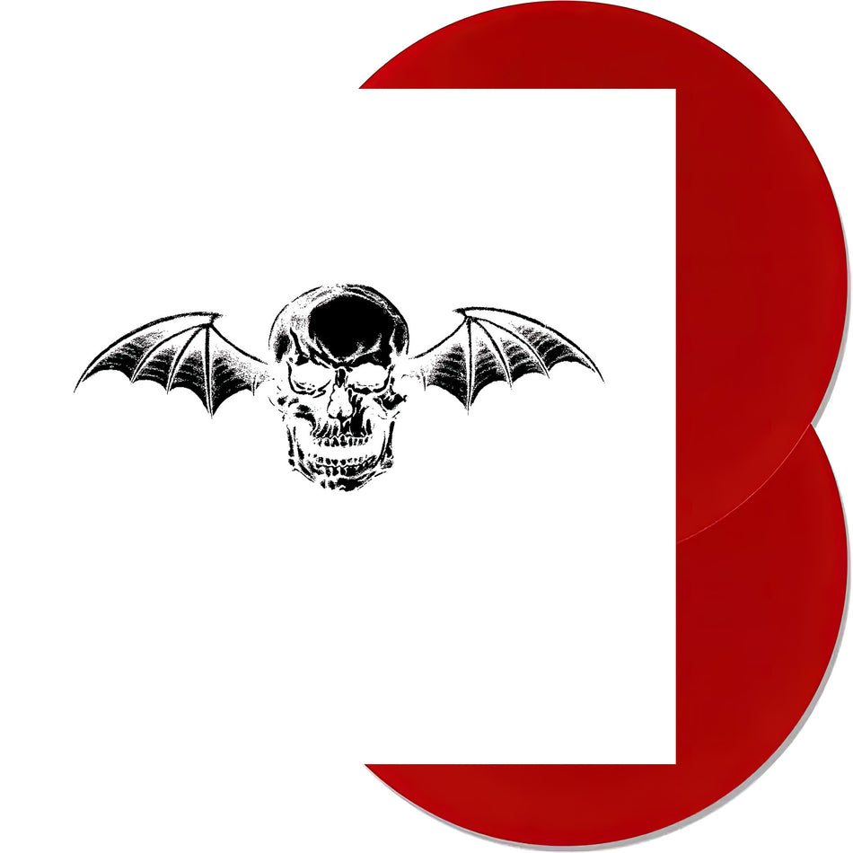 Avenged Sevenfold, self titled, 2 LP, Red Vinyl, colored vinyl, cover, album, vinyl, packshot