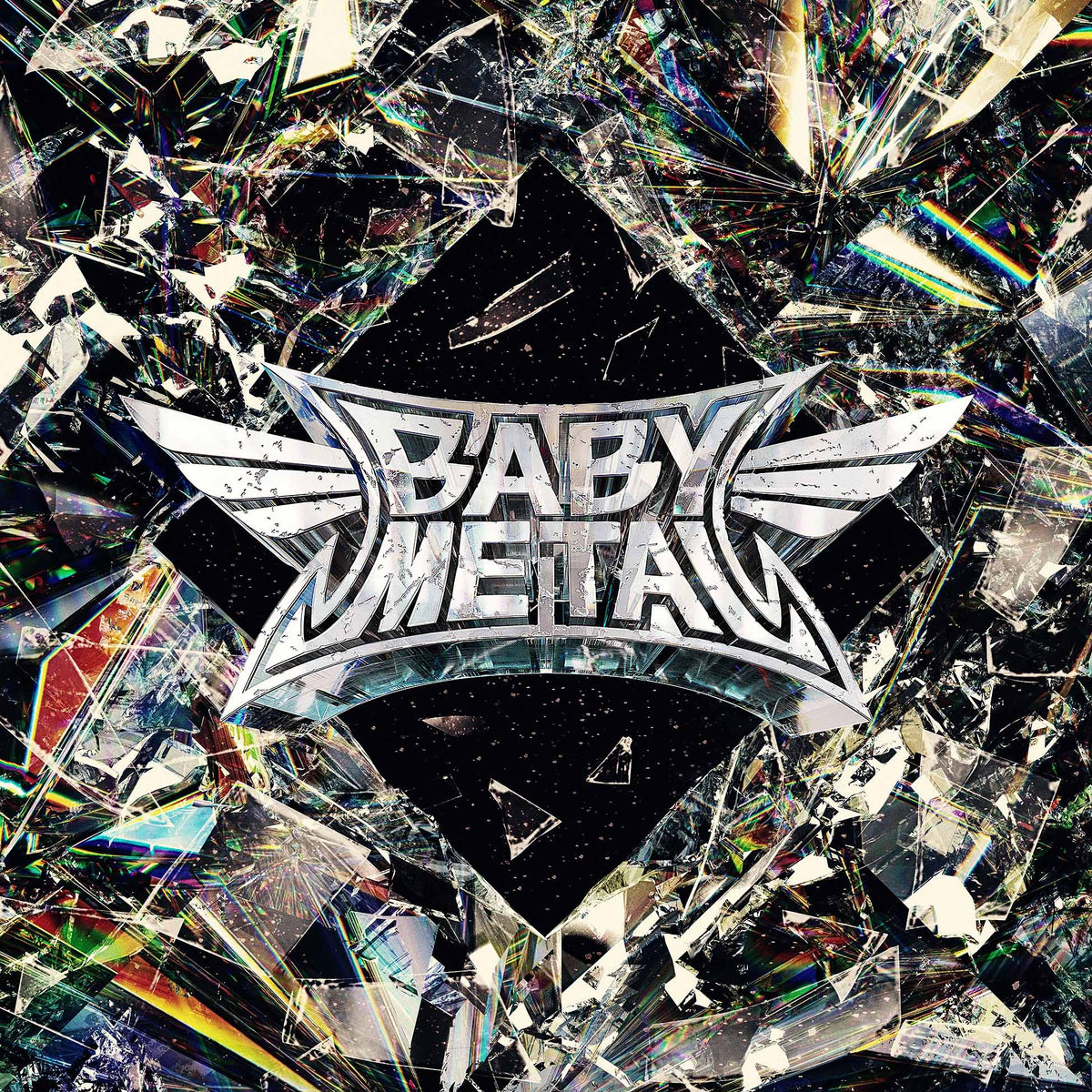 Babymetal Metal Forth, kawaii metal, album Cover, Capitol Records release, fifth studio album with collaborations, vinyl pressing