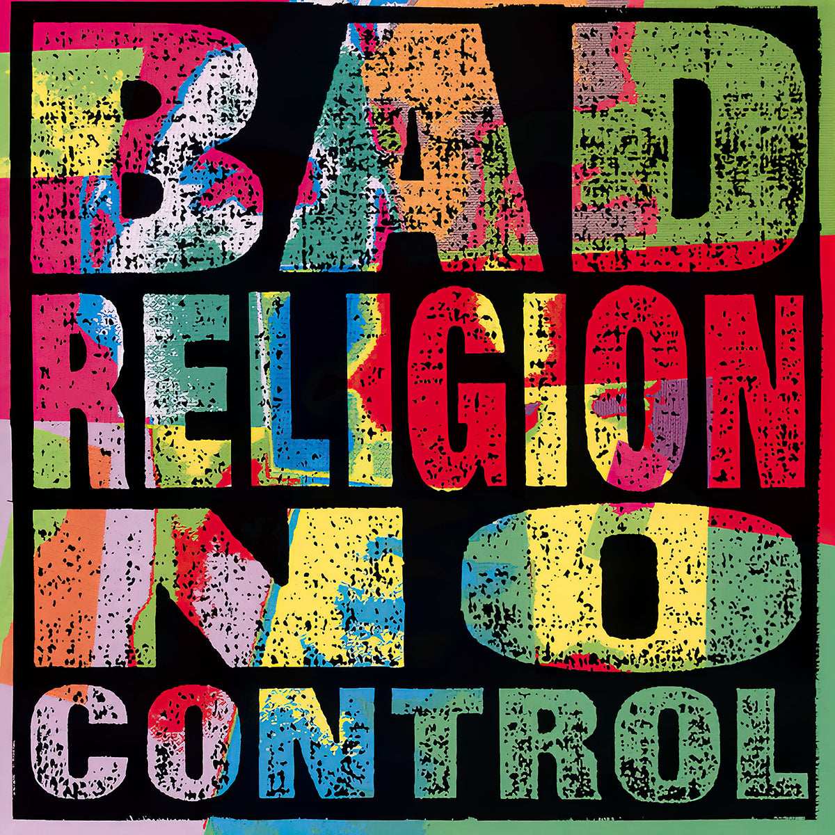 No Control by Bad Religion, punk rock classic vinyl cover, melodic hardcore essential