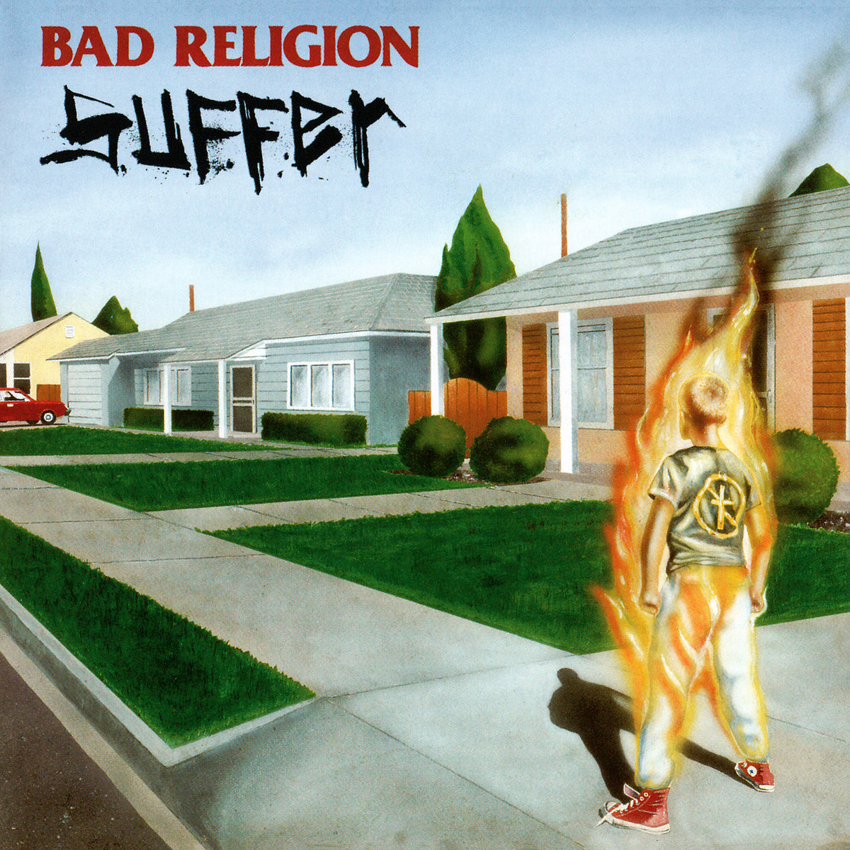 Bad Religion, Suffer, vinyl, cover, album art, album, records, punk rock essential,