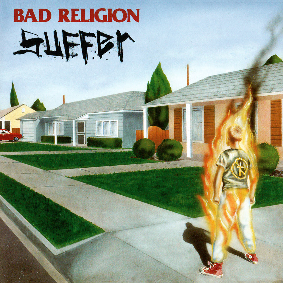 Bad Religion, Suffer, vinyl, cover, album art, album, records, punk rock essential,