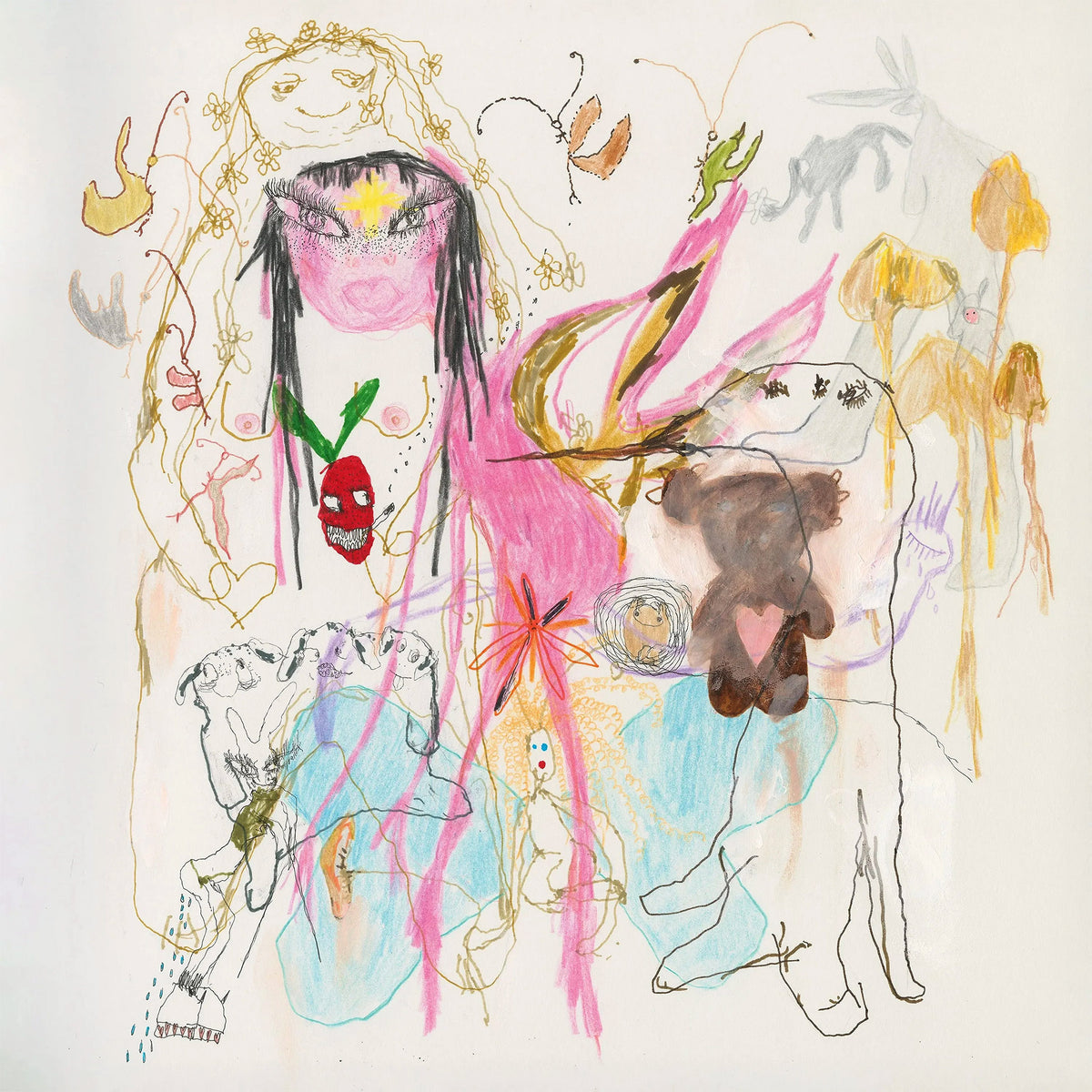 Beabadoobee - Beatopia album cover art, coke bottle clear vinyl LP, limited edition gatefold with poster from ToucanRecords.com