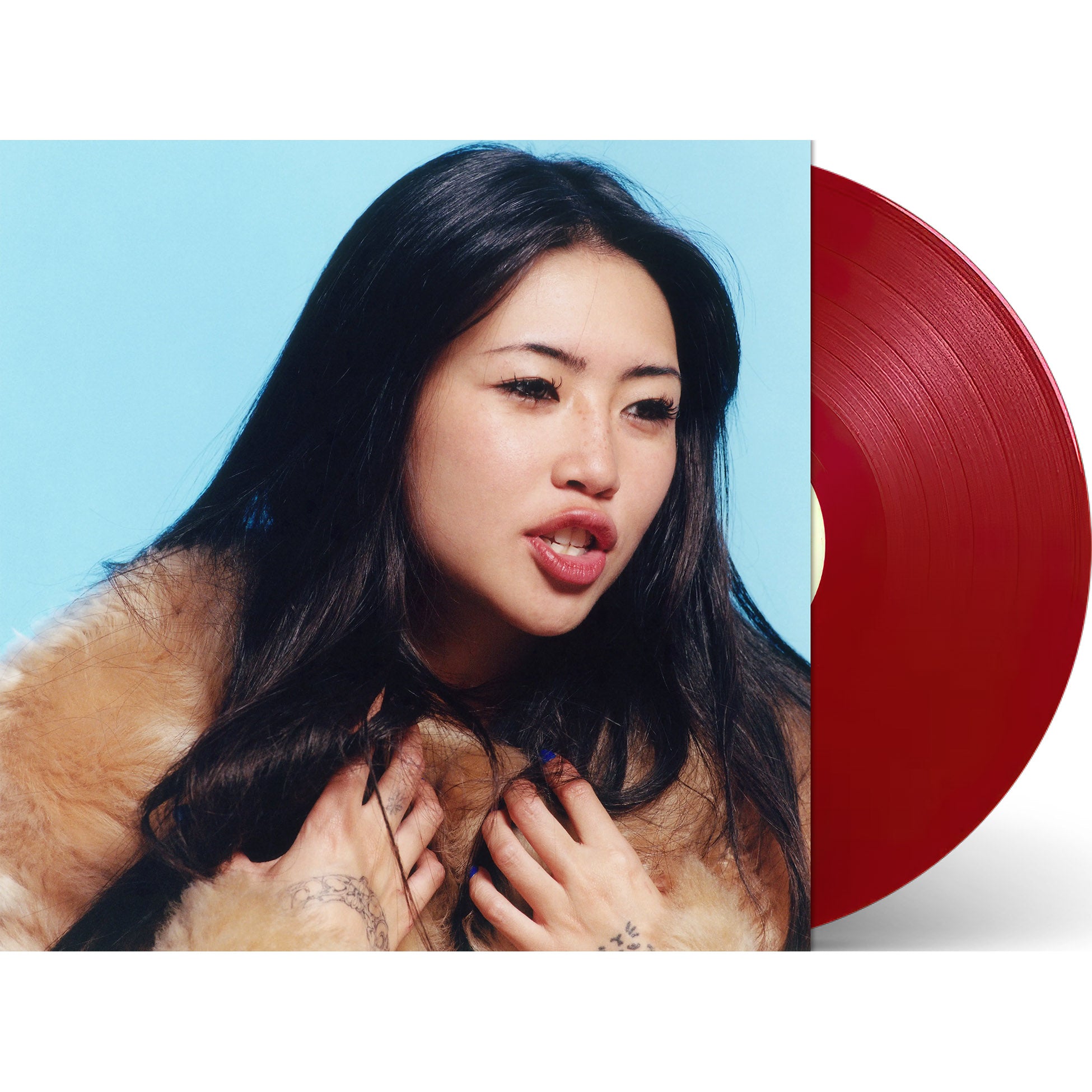Beabadoobee - This Is How Tomorrow Moves packshot, red vinyl pressing, gatefold, indie rock release