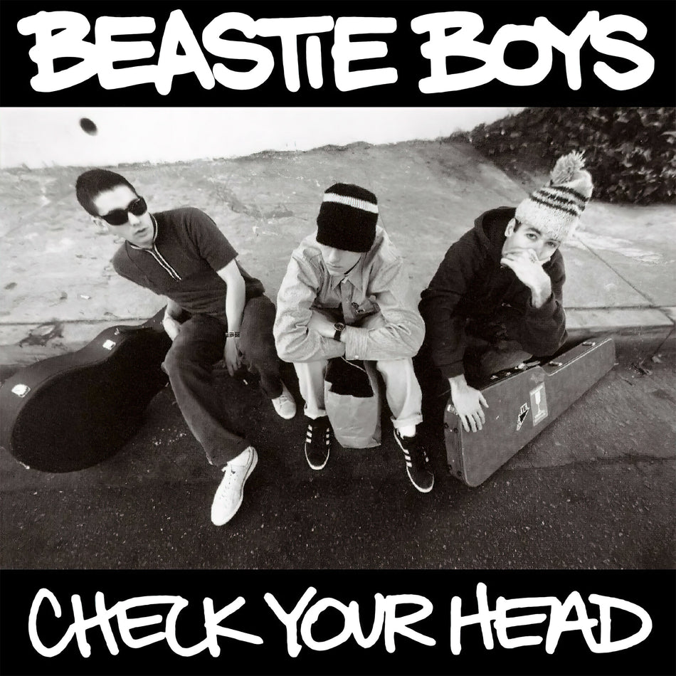 Beastie Boys - Check Your Head album cover, 2LP 180g audiophile quality black vinyl edition, gatefold jacket
