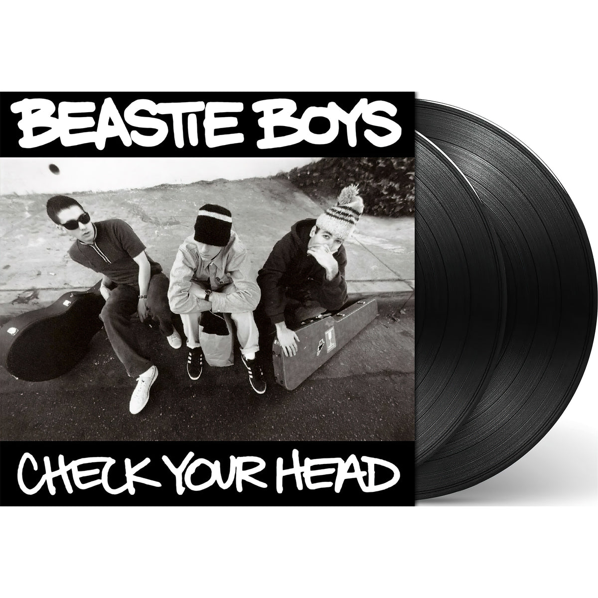 Beastie Boys - Check Your Head packshot, 180g black vinyl pressing, 2LP gatefold edition