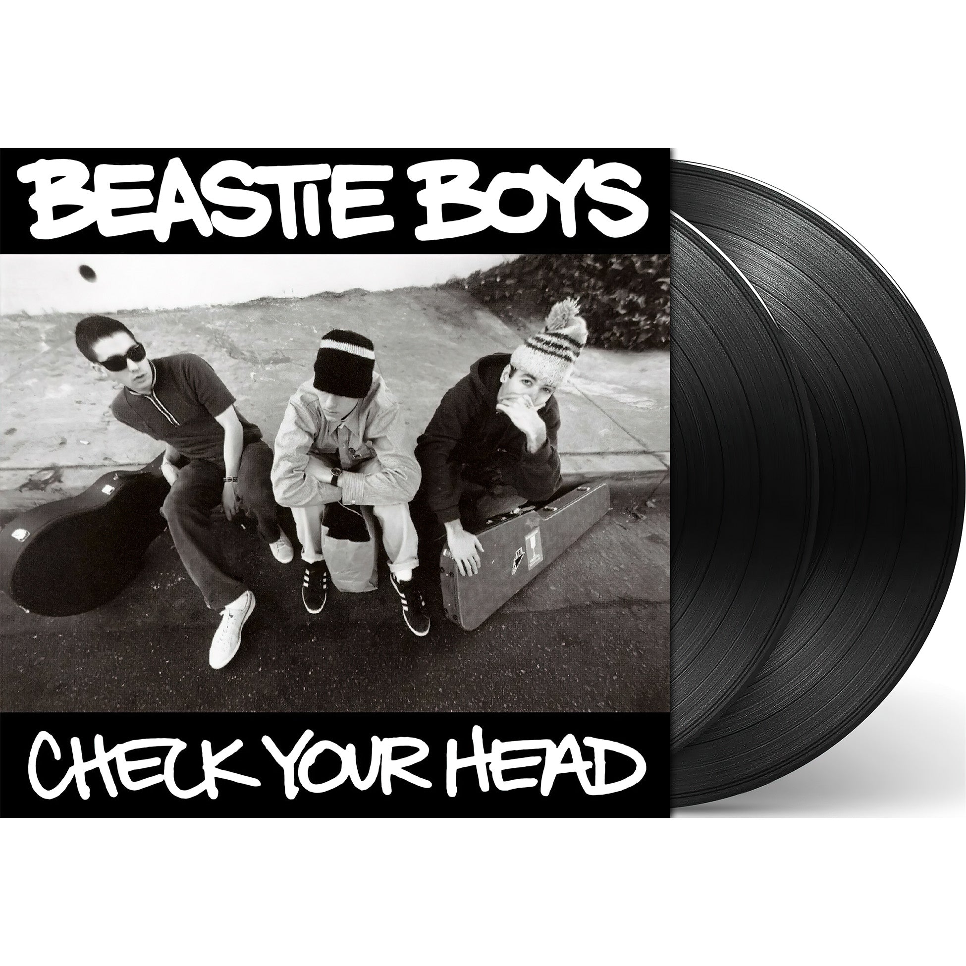 Beastie Boys - Check Your Head packshot, 180g black vinyl pressing, 2LP gatefold edition