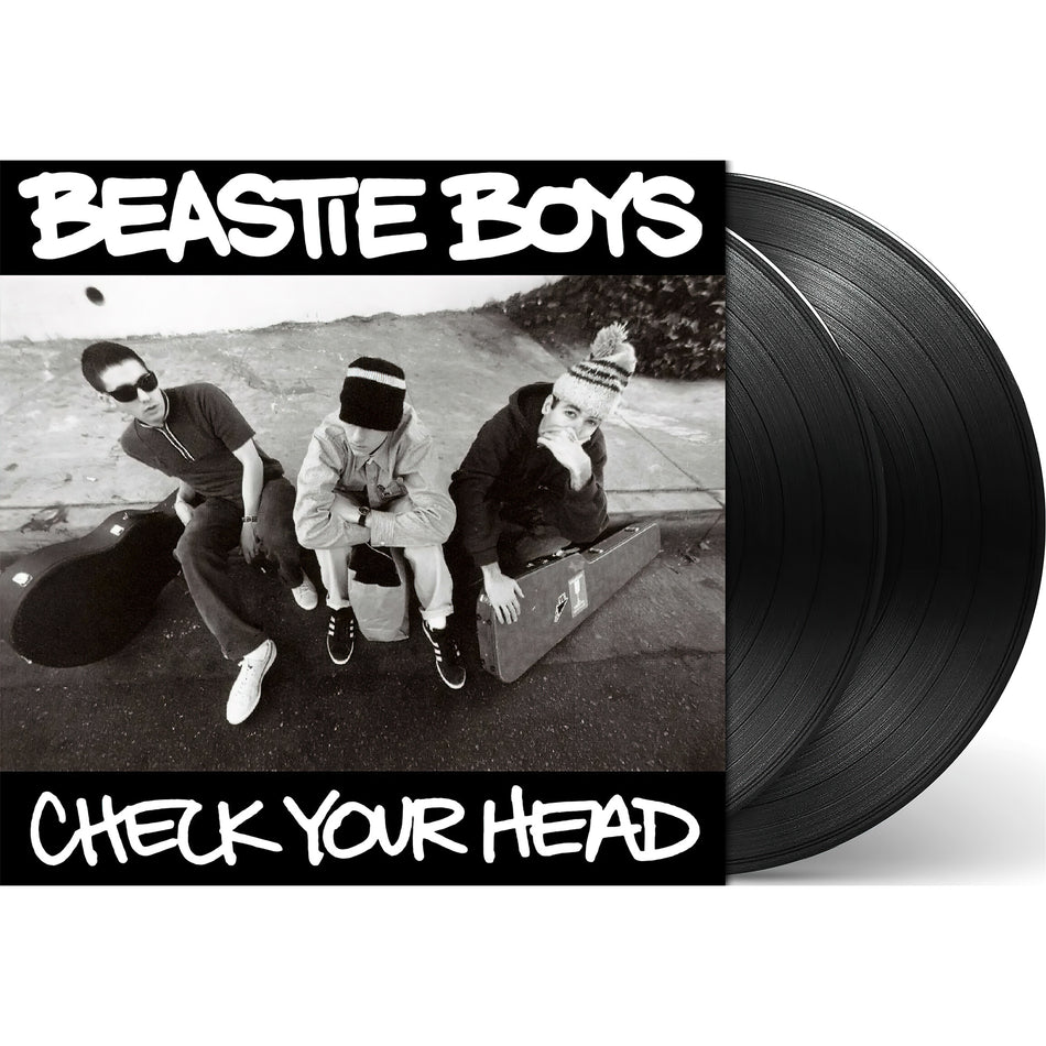 Beastie Boys - Check Your Head packshot, 180g black vinyl pressing, 2LP gatefold edition
