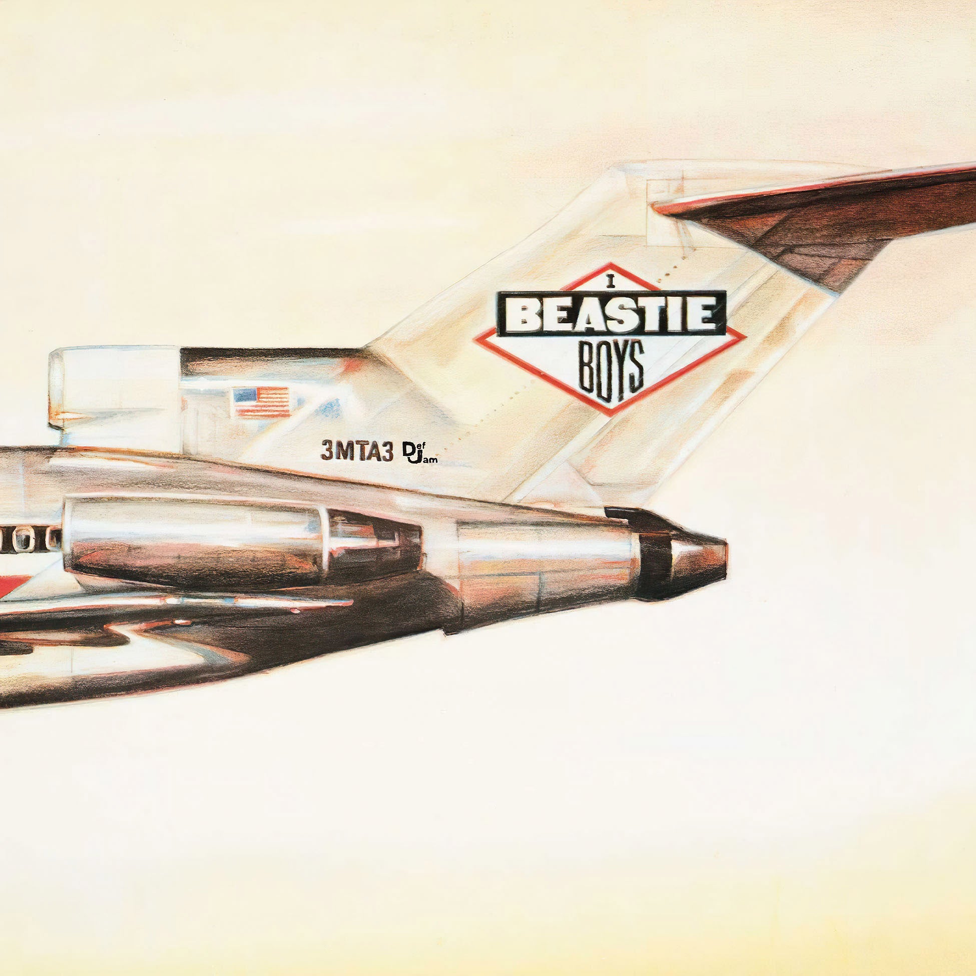 beastie boys, licensed to ill, vinyl, cover, cover art, def jam, jet cover, You Gotta Fight, for Your Right, To Party, No Sleep Till Brooklyn, Brass Monkey,
