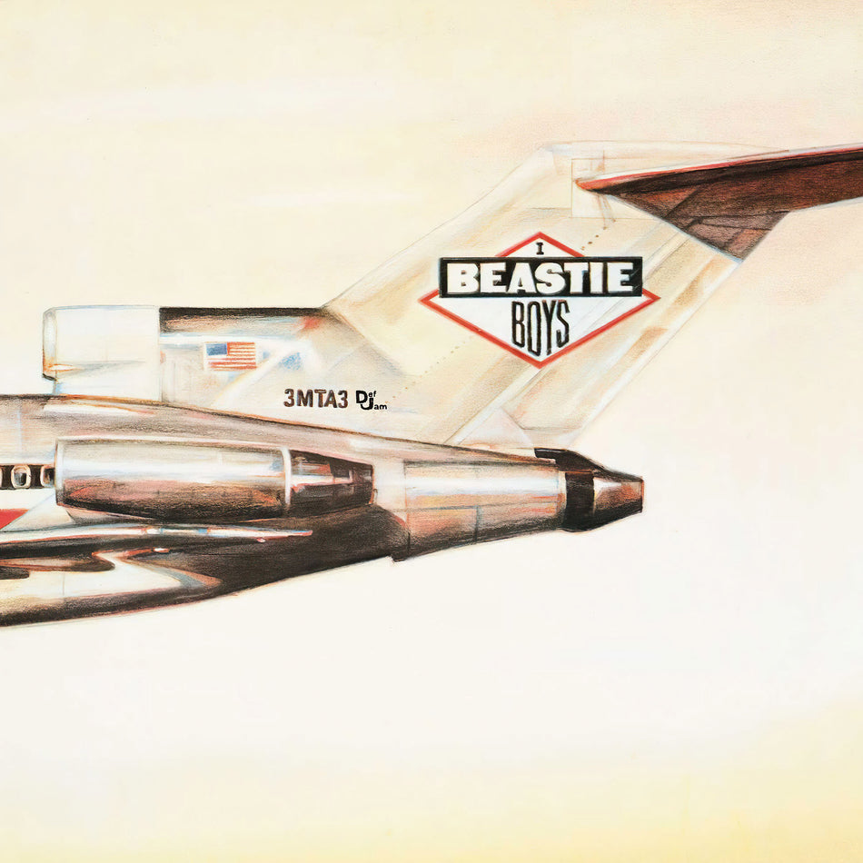 beastie boys, licensed to ill, vinyl, cover, cover art, def jam, jet cover, You Gotta Fight, for Your Right, To Party, No Sleep Till Brooklyn, Brass Monkey,