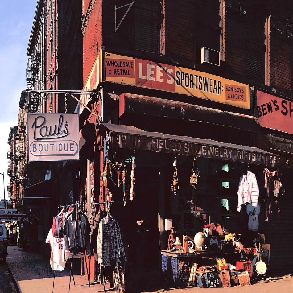 beastie-boys, paul's boutique, 20th anniversary, audiophile, 180g vinyl, album cover, album art, cover, cover art, vinyl,