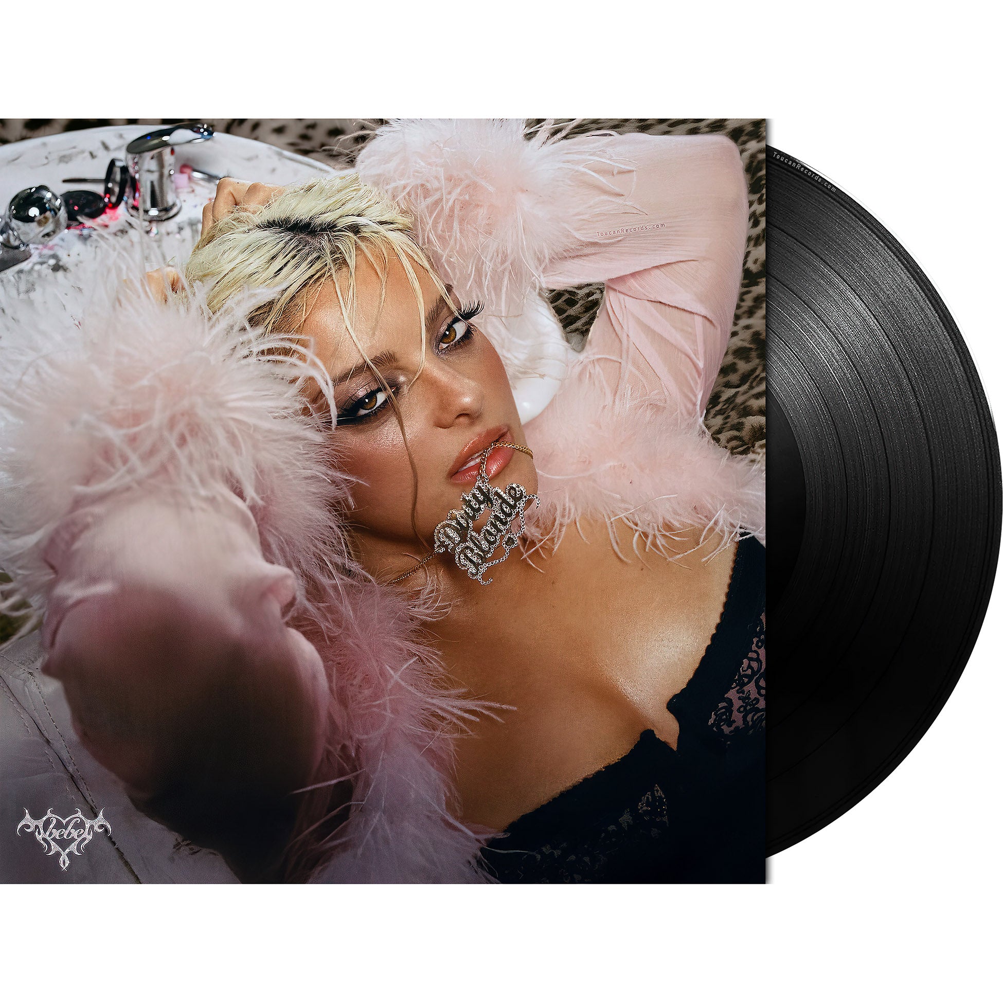 Bebe Rexha Dirty Blonde packshot for vinyl LP, pop and dance-pop album available online at ToucanRecords.com