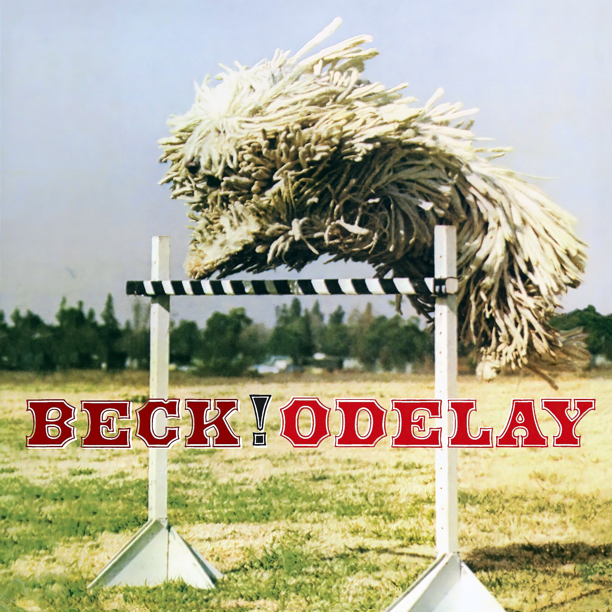 Beck Odelay album cover black vinyl LP alternative rock