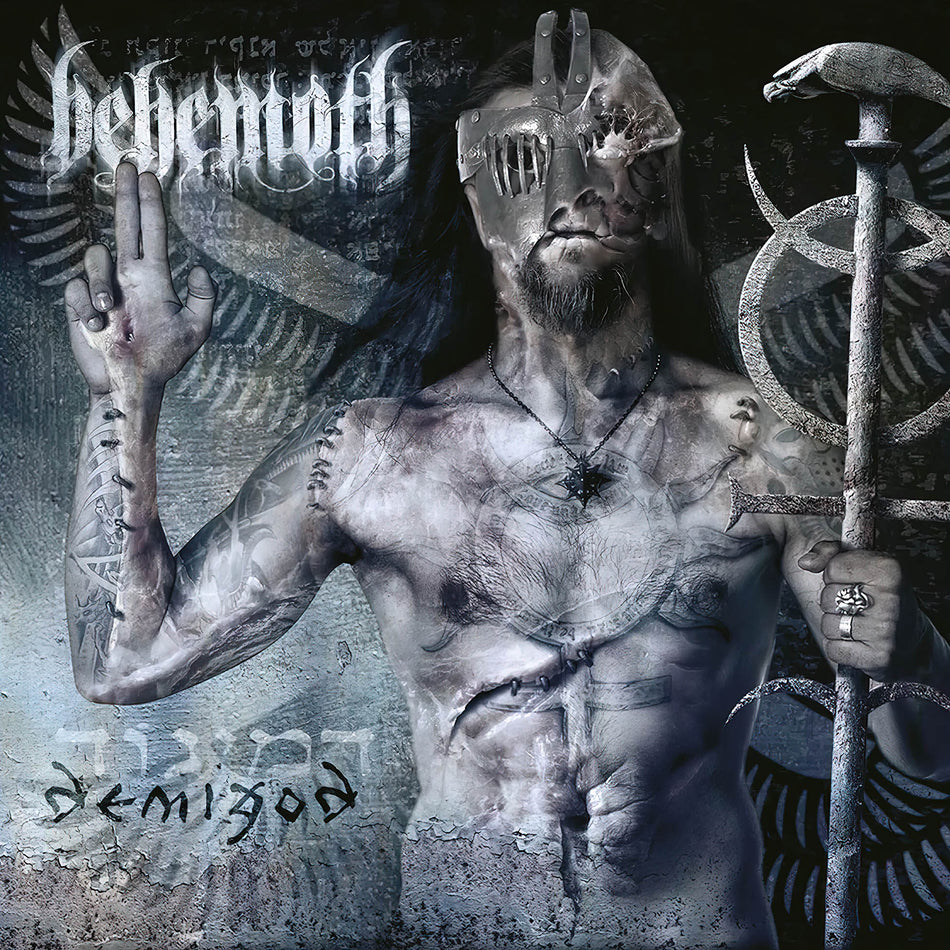Behemoth - Demigod album cover, coke bottle green vinyl LP, extreme metal classic at ToucanRecords.com