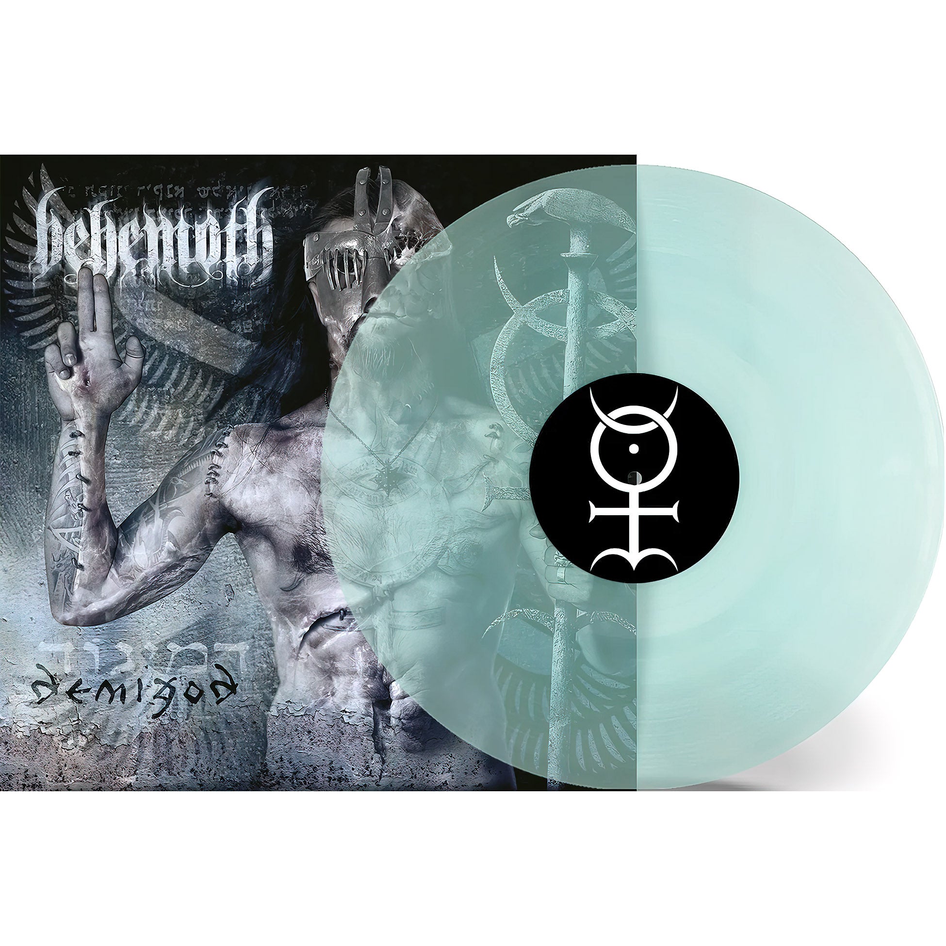 Behemoth - Demigod packshot, coke bottle green vinyl, 2004 extreme metal at ToucanRecords.com