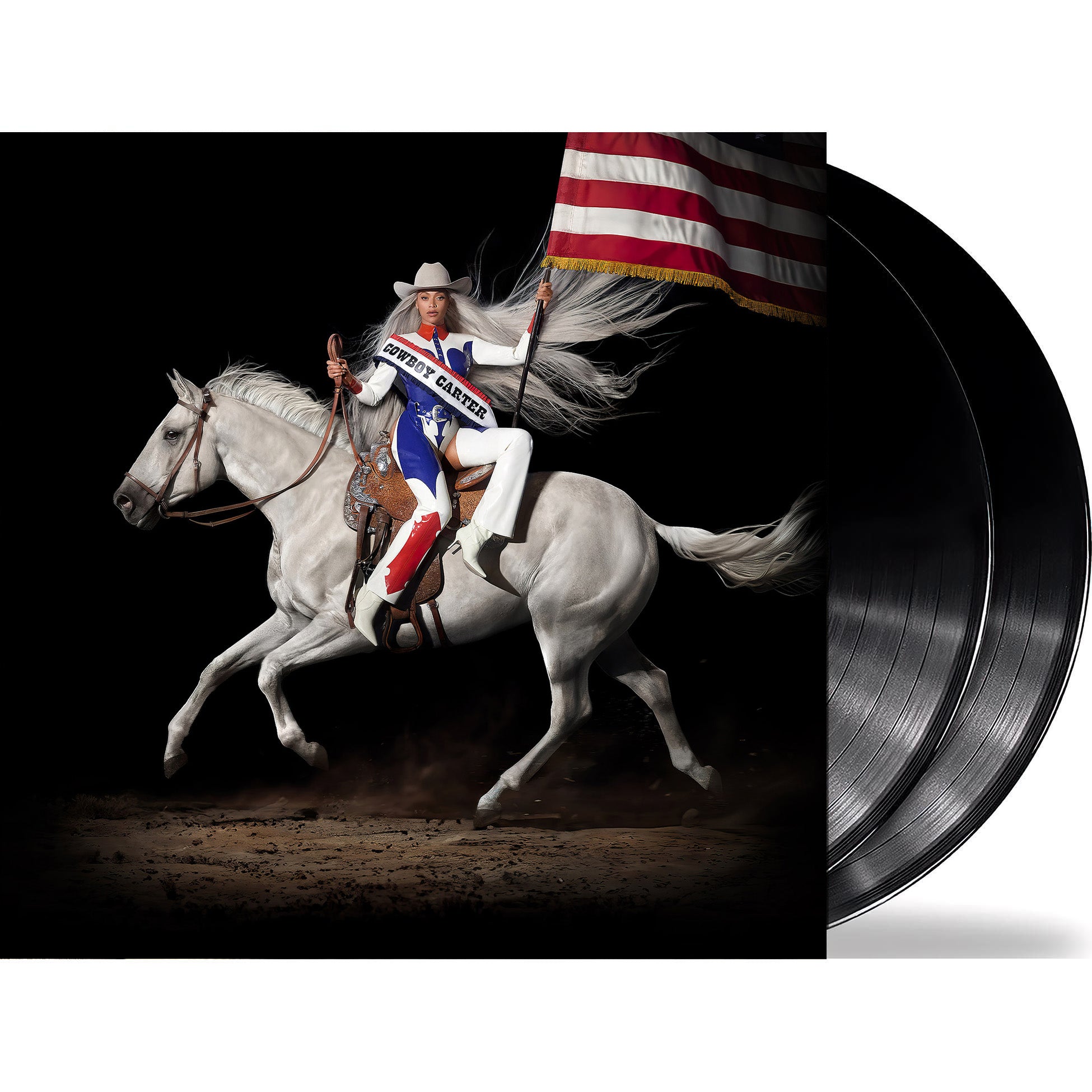 Beyonce, Cowboy Carter, 2 LP, 180g Vinyl, cover, album, album art, vinyl, packshot