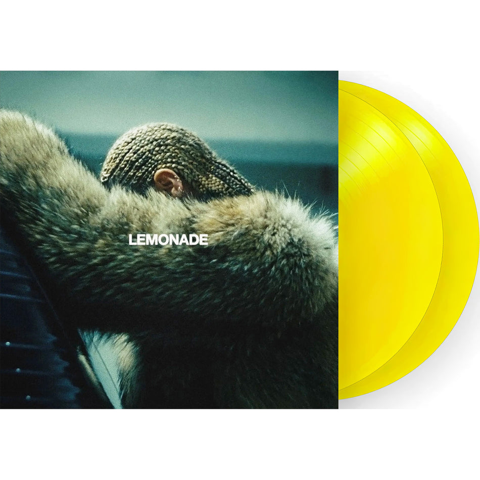 Beyonce, Lemonade, 2 LP, 180g vinyl, Lemon Yellow Vinyl, yellow, cover, album, album art, vinyl, packshot