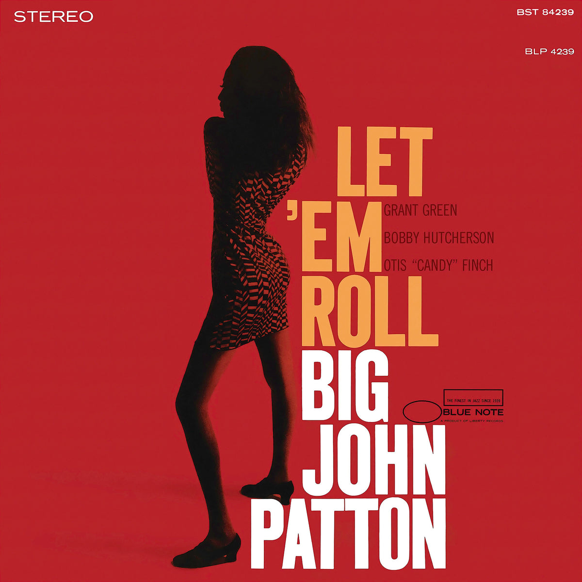 big john patton, john patton, let 'em roll, blue note, tone poet, tone poet series, album cover, album art, cover, vinyl, cover art,