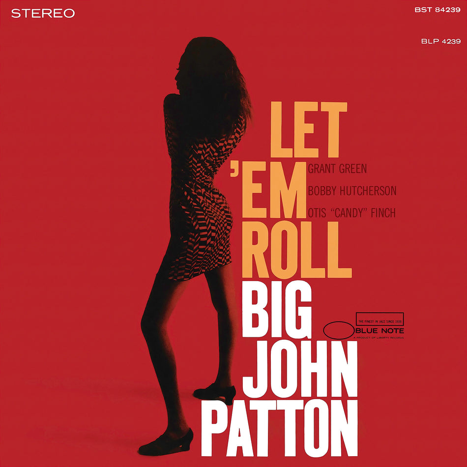 big john patton, john patton, let 'em roll, blue note, tone poet, tone poet series, album cover, album art, cover, vinyl, cover art,