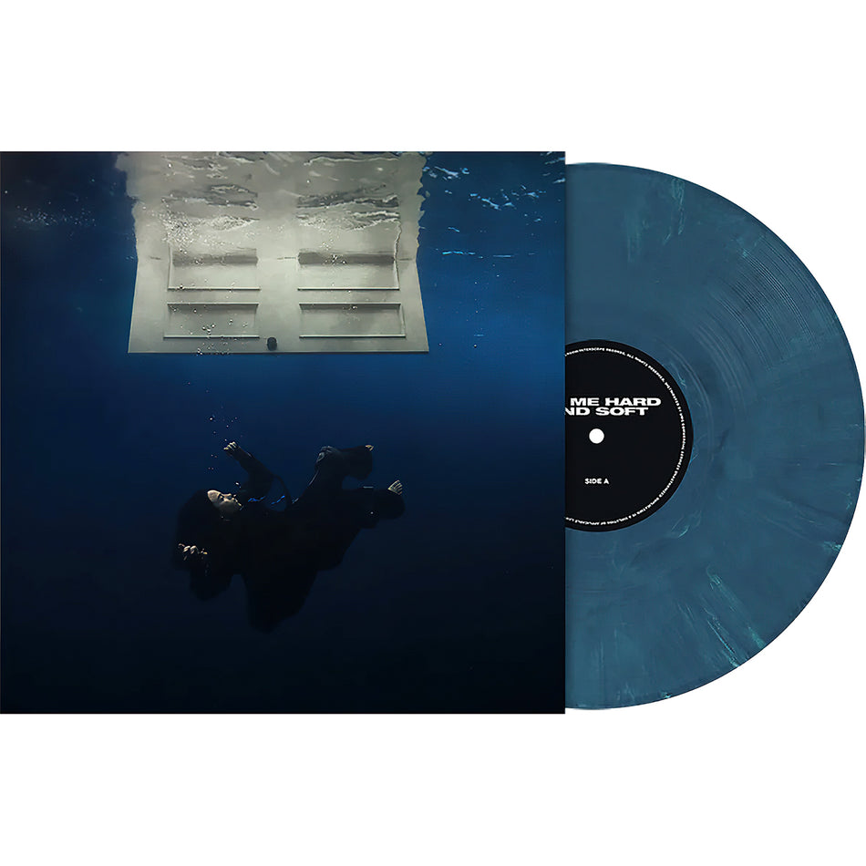 Billie Eilish - Hit Me Hard And Soft vinyl packshot, limited sea blue color, pop and art pop album